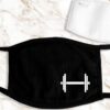 DUMBBELL Adult Face Mask with Filter Pocket and 1 Filter Included